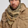 Shemag Khaki/Black Scarf