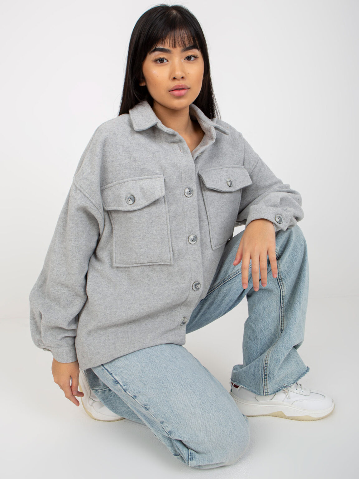 Shirt-DN-KS-4005.99P-grey