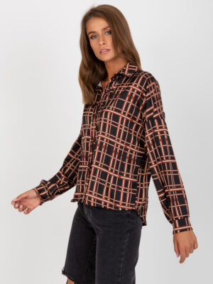 Shirt-EM-KS-3292.69P-black-beige Shirt-EM-KS-3292.69P-black-beige