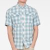 Shirt - G-STAR Bristum Utitility Straight Shirt - Light Blue-White