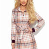 Shirt dress with Numoco buttons