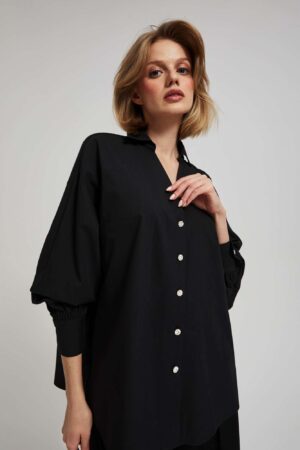 Shirt with decorative buttons Shirt with decorative buttons