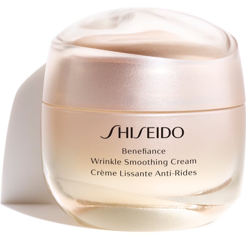 Shiseido Benefiance Wrinkle Smoothing Cream nappali és éjszakai krém ráncok ellen minden bőrtípusra 50 ml-Eredeti