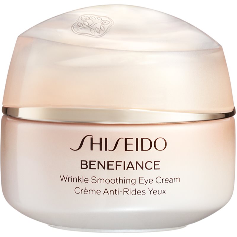 Shiseido Benefiance Wrinkle Smoothing Eye Cream tápláló szemkörnyéki krém a ráncok ellen 15 ml-Ár