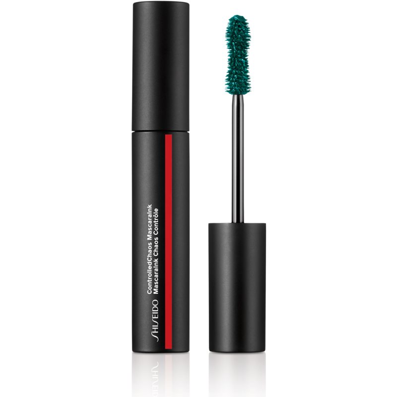 Shiseido Controlled Chaos MascaraInk dúsító szempillaspirál árnyalat 04 Emerald Energy 11.5 ml-Eredeti