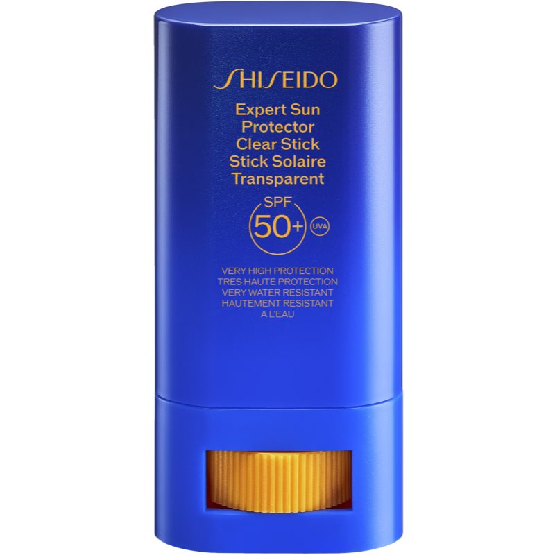 Shiseido Expert Sun Protector Clear Stick SPF 50+ védő gél stift SPF 50 20 g-ár