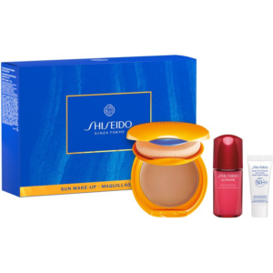 Shiseido Expert Sun Protector Tanning Compact Foundation SPF10 ajándékszett árnyalat Bronze-ár