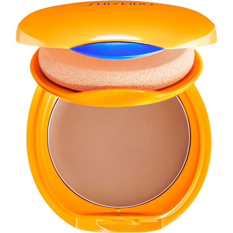 Shiseido Expert Sun Protector Tanning Compact Foundation SPF10 vízálló kompakt make - up utántölthető árnyalat Bronze 12 g-Ár