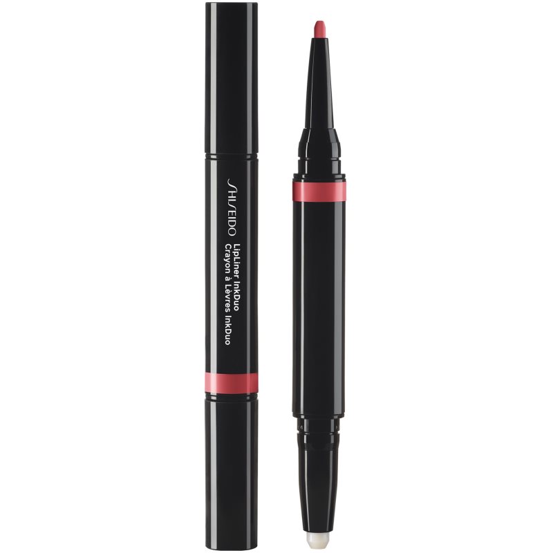Shiseido LipLiner InkDuo Rúzs és szájkontúrceruza balzsammal árnyalat 04 Rosewood 1.1 g-Eredeti