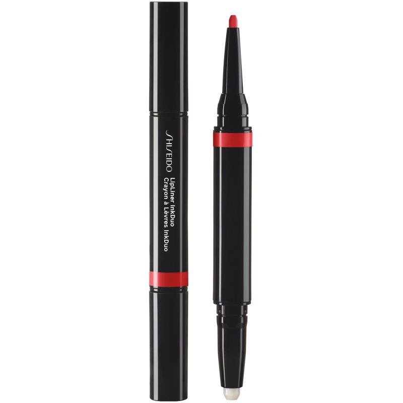 Shiseido LipLiner InkDuo Rúzs és szájkontúrceruza balzsammal árnyalat 07 Poppy 1.1 g-Eredeti