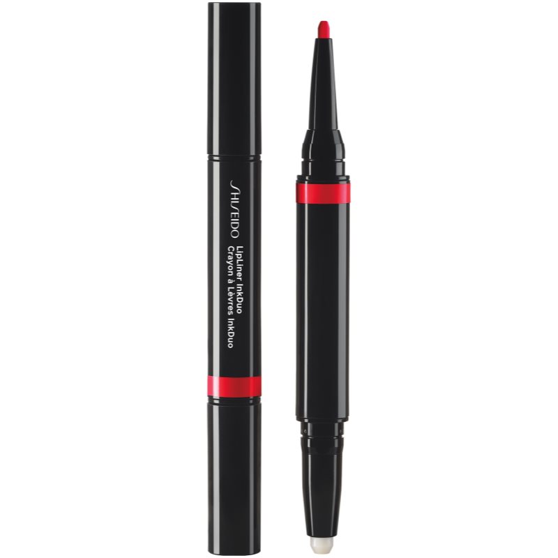 Shiseido LipLiner InkDuo Rúzs és szájkontúrceruza balzsammal árnyalat 08 True Red 1.1 g-Eredeti