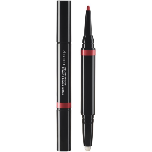 Shiseido LipLiner InkDuo Rúzs és szájkontúrceruza balzsammal árnyalat 09 Scarlet 1.1 g-Eredeti