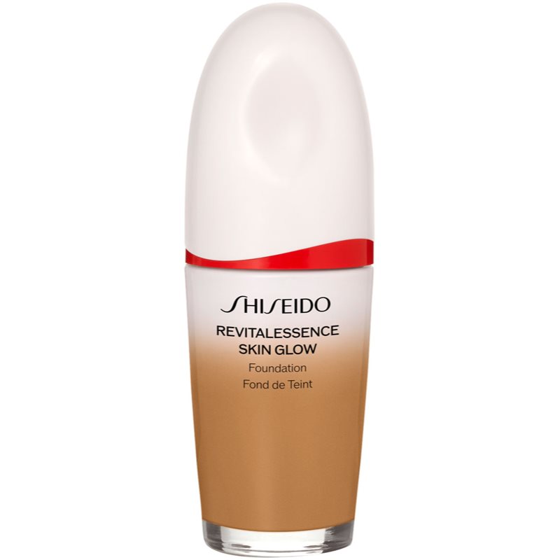 Shiseido Revitalessence Skin Glow Foundation könnyű alapozó világosító hatással SPF 30 árnyalat Citrine 30 ml-Ár