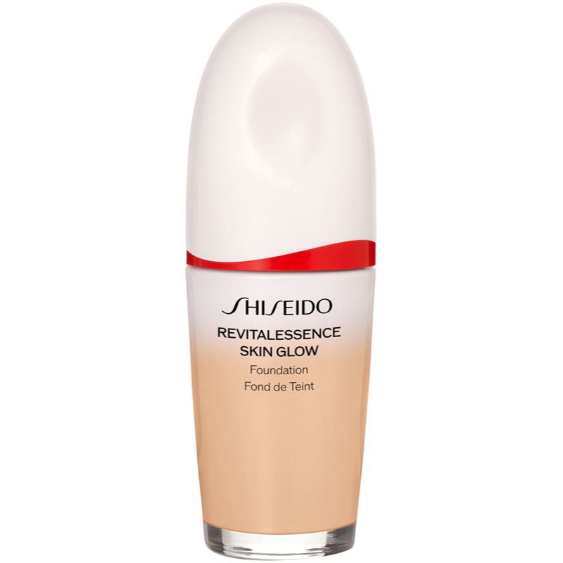 Shiseido Revitalessence Skin Glow Foundation könnyű alapozó világosító hatással SPF 30 árnyalat Lace 30 ml-Ár