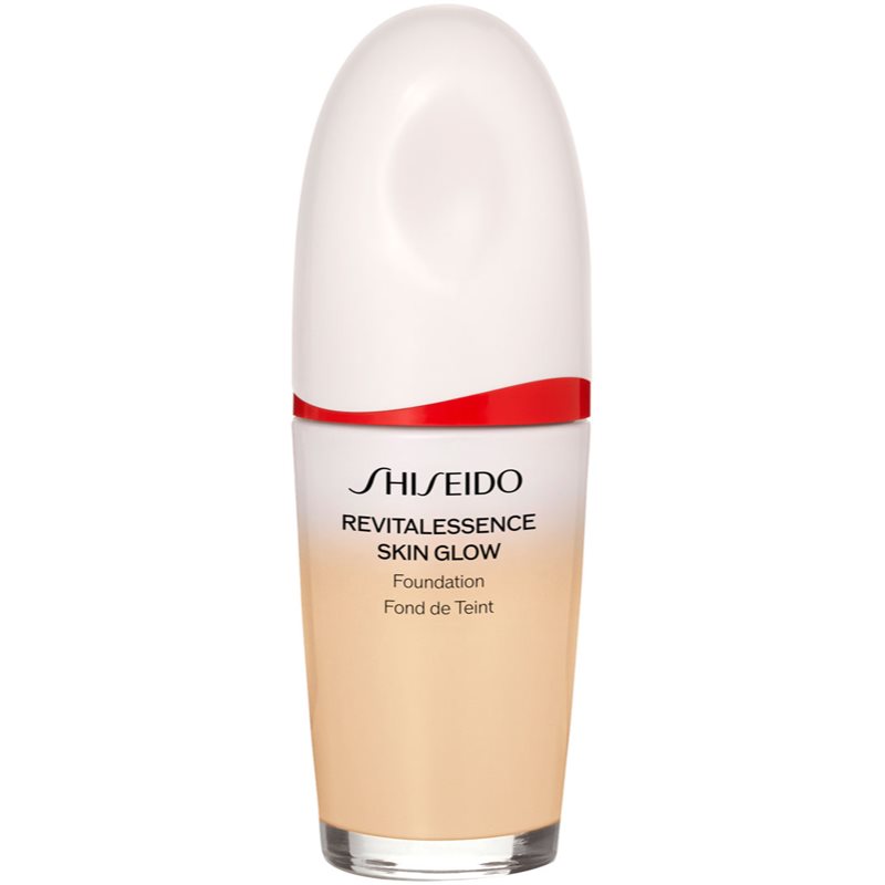 Shiseido Revitalessence Skin Glow Foundation könnyű alapozó világosító hatással SPF 30 árnyalat Porcelain 30 ml-Ár