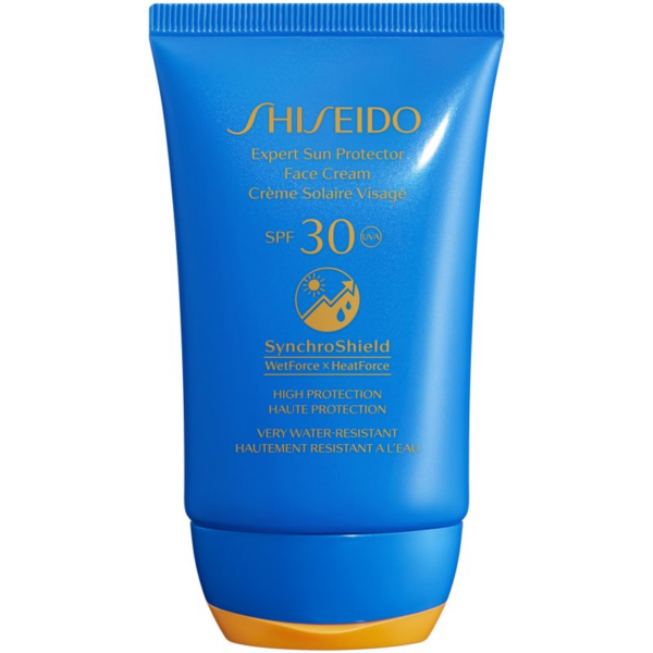 Shiseido Sun Care Expert Sun Protector Face Cream vízálló napozó krém az arcra SPF 30 50 ml-Eredeti