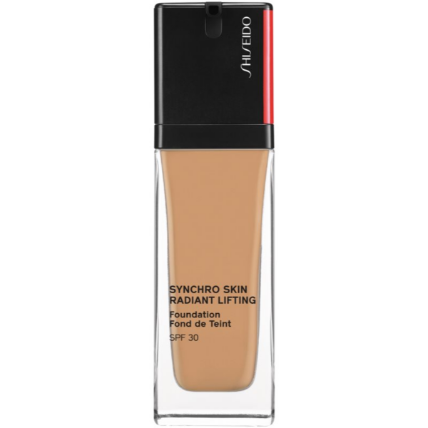Shiseido Synchro Skin Radiant Lifting Foundation élénkítő lifting make-up SPF 30 árnyalat 350 Maple 30 ml-ár
