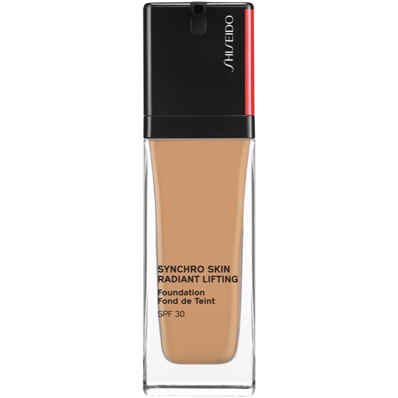 Shiseido Synchro Skin Radiant Lifting Foundation élénkítő lifting make-up SPF 30 árnyalat 350 Maple 30 ml-ár
