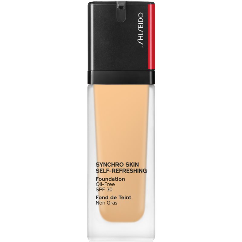Shiseido Synchro Skin Self-Refreshing Foundation tartós alapozó SPF 30 árnyalat 250 Sand 30 ml-ár