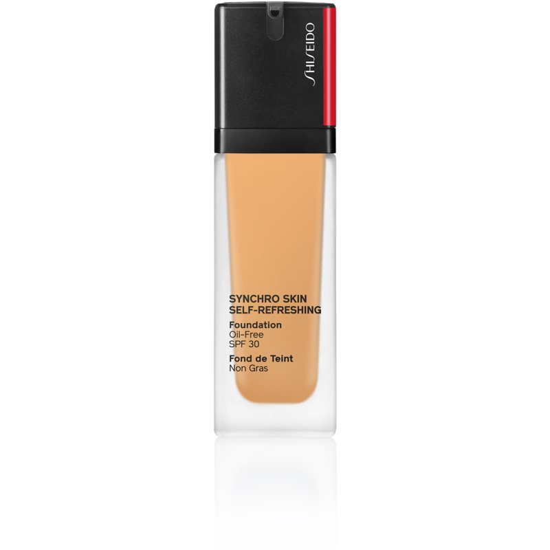 Shiseido Synchro Skin Self-Refreshing Foundation tartós alapozó SPF 30 árnyalat 360 Citrine 30 ml-ár