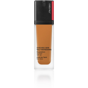 Shiseido Synchro Skin Self-Refreshing Foundation tartós alapozó SPF 30 árnyalat 430 Cedar 30 ml-ár