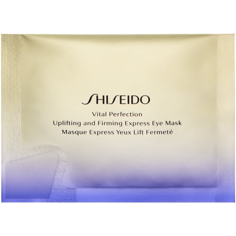 Shiseido Vital Perfection Uplifting & Firming Express Eye Mask kisimító és feszesítő maszk a szem köré 12 db-Ár