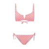 Shiwi Bikini 'Leah'  narancs / rózsaszín / piszkosfehér-Hungary