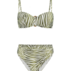 Shiwi Bikini 'ZOE'  barna / világosbarna / világoszöld / fehér-Hungary