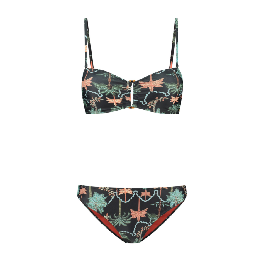 Shiwi Bikini 'Zoe'  sötétzöld / narancs / fekete-Hungary