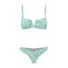 Shiwi Bikini  smaragd / fehér-Hungary