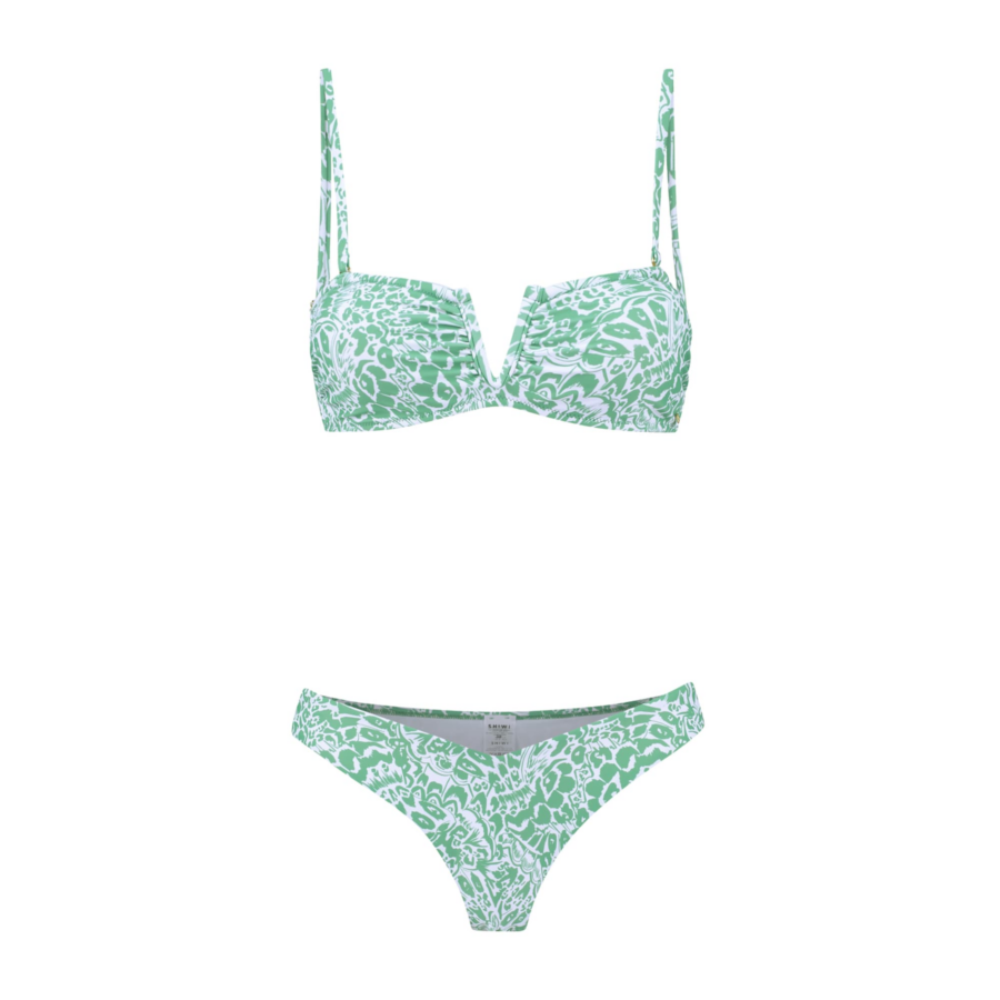 Shiwi Bikini  smaragd / fehér-Hungary