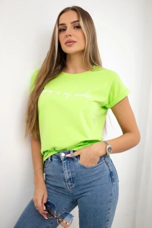 Shopping blouse is my cardio light green Shopping blouse is my cardio light green