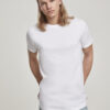 Short T-shirt Turn Up T-shirt white