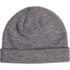 Short cuffed knitted hat h.Gray