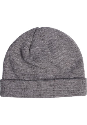Short cuffed knitted hat h.Gray