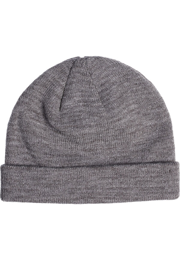 Short cuffed knitted hat h.Gray