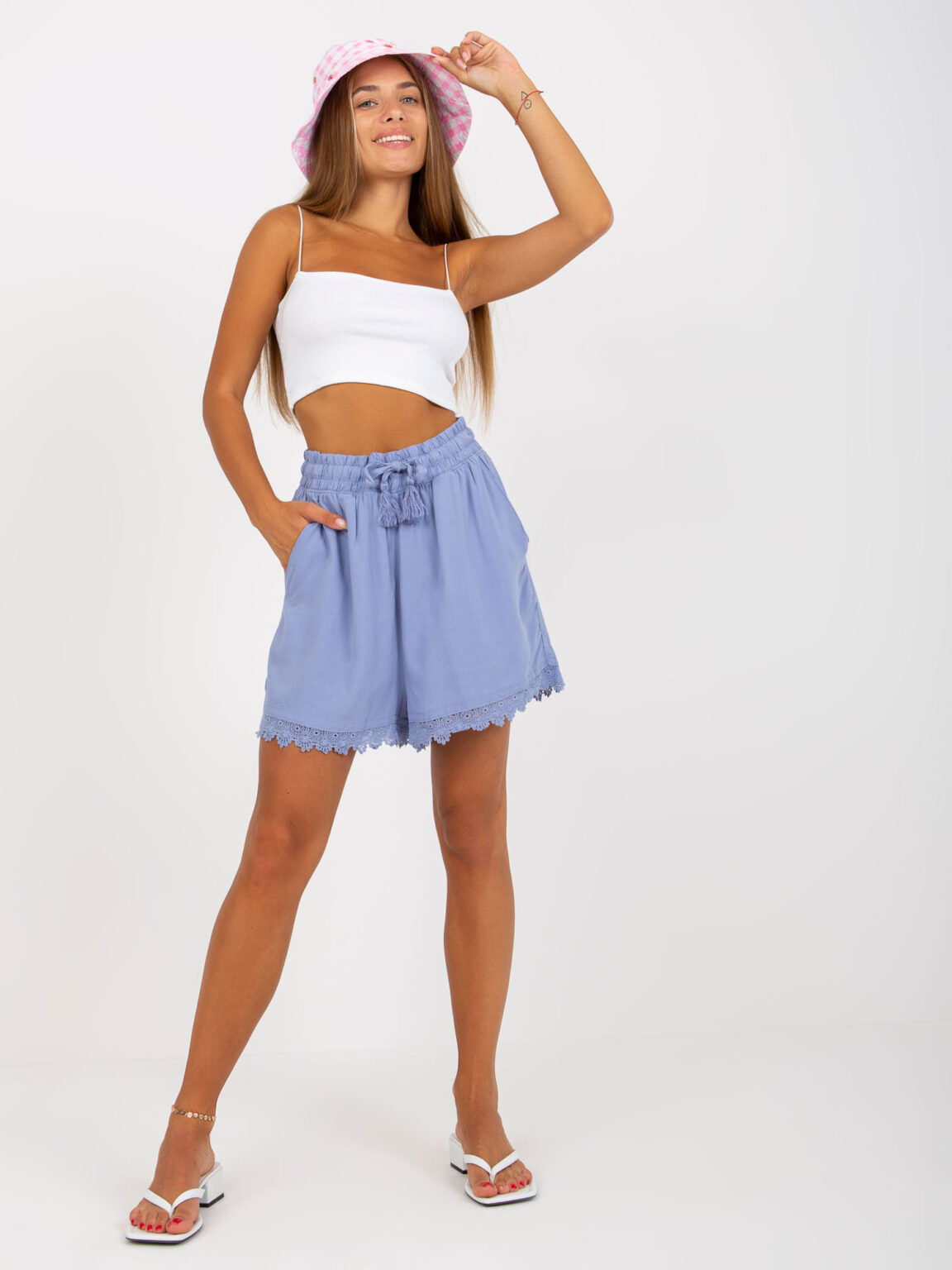 Shorts-D73761M62233KA1-light blue