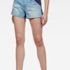 Shorts - G-STAR Faeroes Zip Mid bf Short Wmn Blue