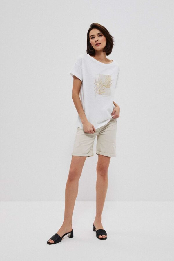 Shorts with scuffs