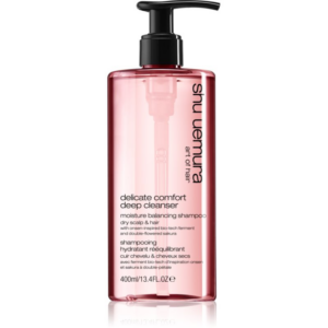 Shu Uemura Deep Cleanser Delicate Comfort hidratáló sampon száraz hajra 400 ml-Ár