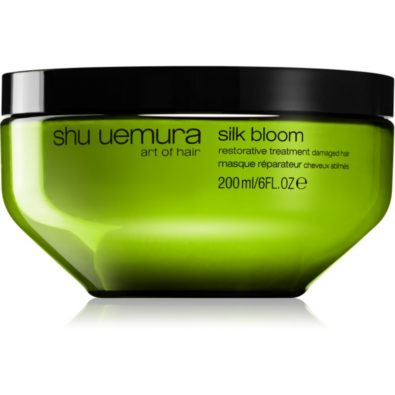 Shu Uemura Silk Bloom regeneráló és helyreállító maszk a károsult hajra 200 ml-Eredeti