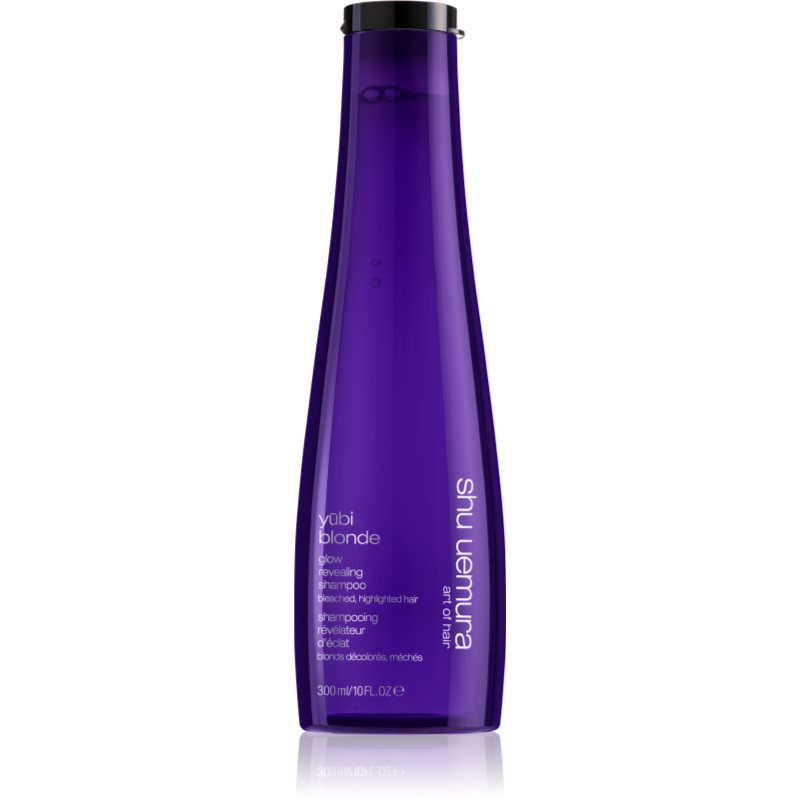 Shu Uemura Yūbi Blonde Shampoo élénkítő sampon szőke és ősz hajra 300 ml-Ár