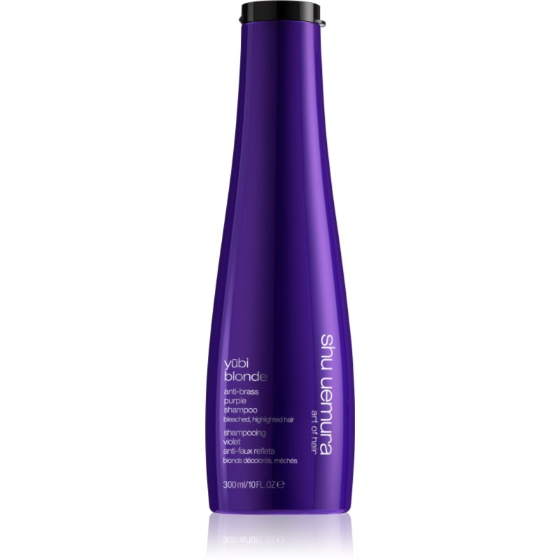 Shu Uemura Yūbi Blonde lila sampon semlegesíti a sárgás tónusokat 300 ml-Ár