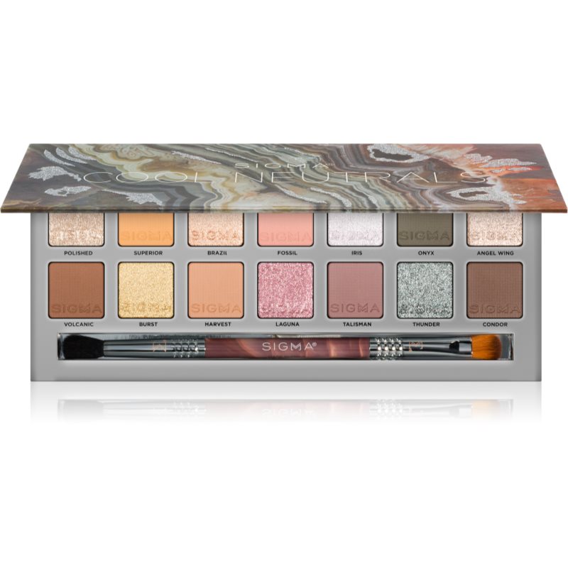 Sigma Beauty Cool Neutrals szemhéjfesték paletta 1 db-Ár