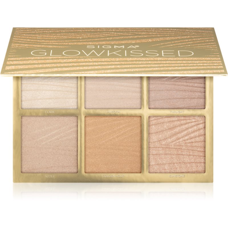 Sigma Beauty Glowkissed bőrvilágosító paletta 28