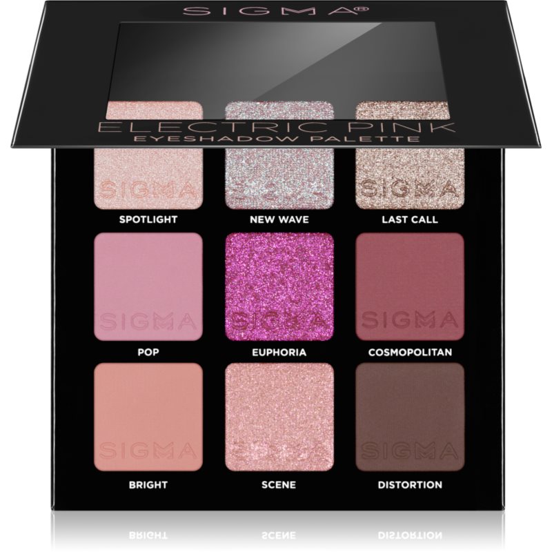 Sigma Beauty Party on The Go szemhéjfesték paletta árnyalat Electric Pink 9 g-Ár