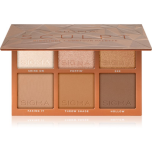 Sigma Beauty Sculpt Highlight + Contour Palette Púderes highlight és kontúr paletta 27.48 g-Eredeti