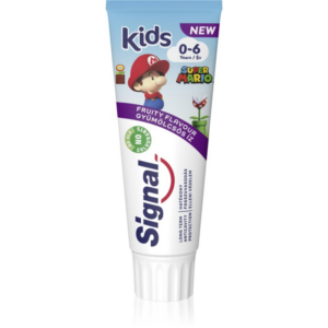 Signal Kids fogkrém gyermekeknek születéstől kezdődően 0 - 6 - Super Mario 75 ml