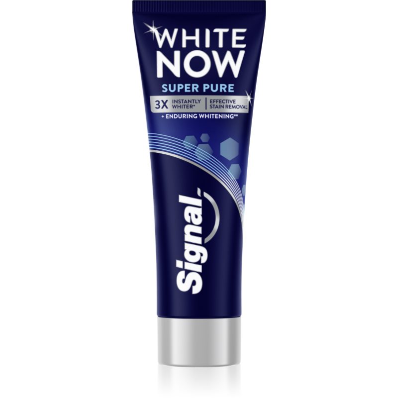 Signal White Now Men Super Pure fogkrém férfiaknak fehérítő hatással 75 ml-Eredeti