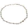 Silver Barbed Wire Necklace